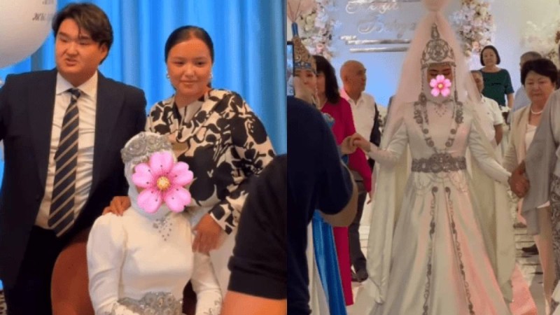 Блогер Zheka Fatbelly не себепті келіншегінің жүзін жасыратынын айтты