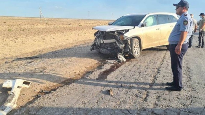 Атырау облысында ірі жол апаты болып, бір әйел тірідей жанып кеткен