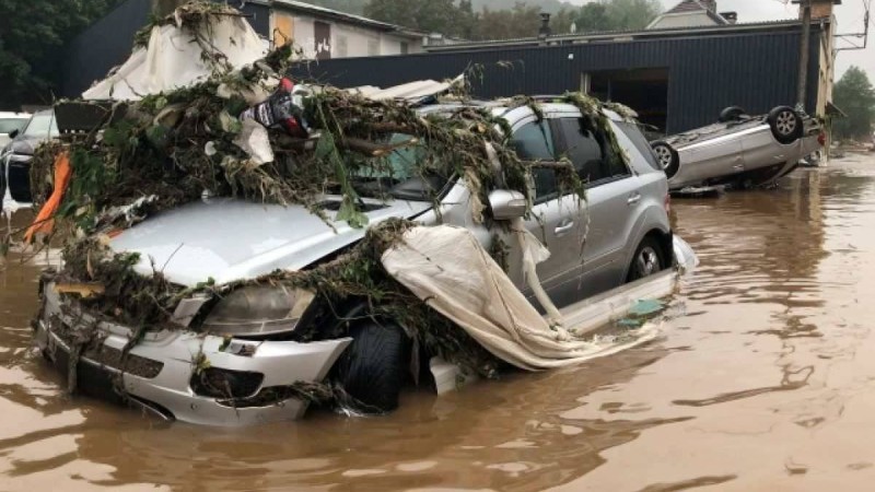 Германия мен Бельгияны тасқын су басты