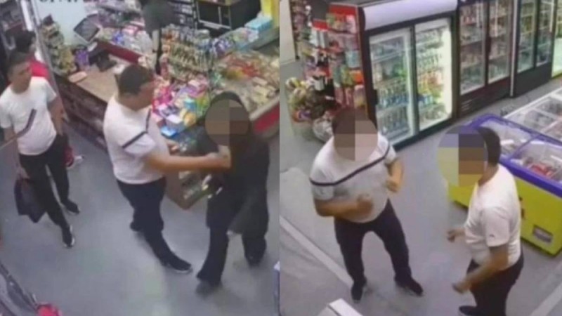 Алматыдағы дүкендердің бірінде бейтаныс қыздың кеудесінен ұстаған ер адам табылды