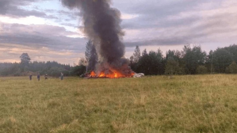 Ресейде әскери бүлік бастаған Евгений Пригожин ұшақ апатынан көз жұмды (видео)