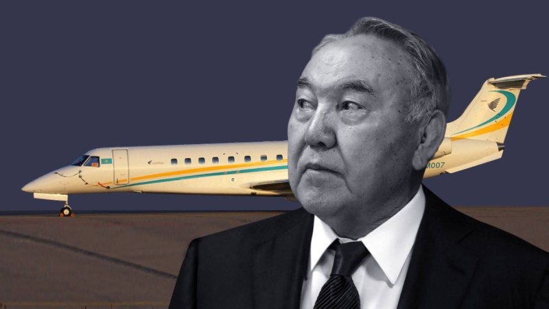 Назарбаевтың ұшағы Мәскеуге барды