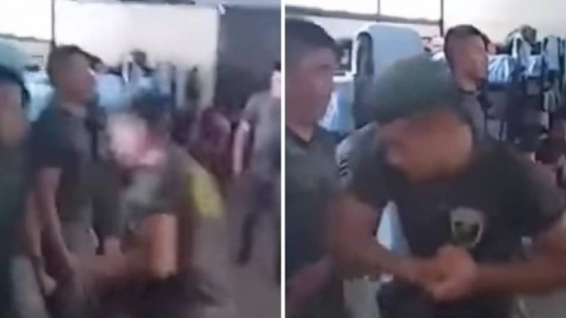 Әскерде жас жігіттерді аяусыз ұрып жатқан «дед» видеоға түсіп қалды (видео)