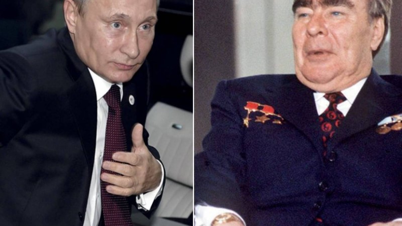 Путин Брежневтің жолымен кетті