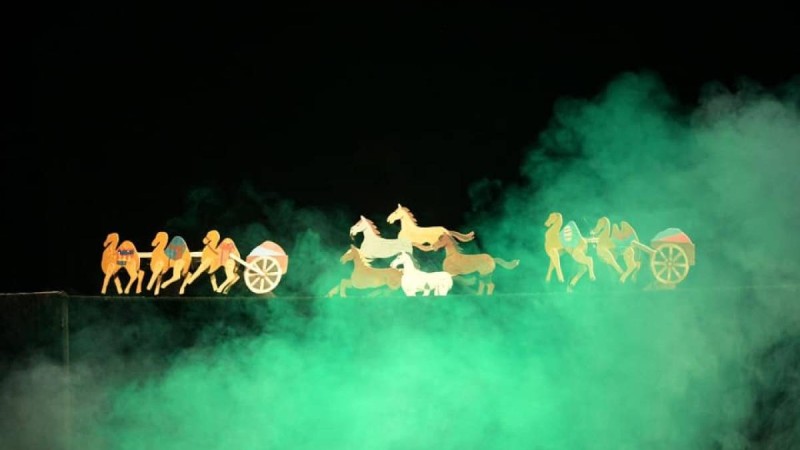 Қуыршақ театрында «Ер Төстік» ертегісі сахналанды