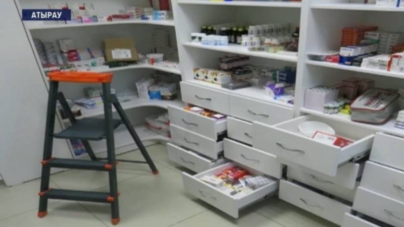 Атырауда тұрғындар дәріханаларға ұрлыққа түсе бастады