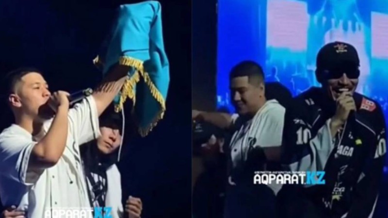 "Көк туды қор қылды": Эстрада жұлдыздары "Ирина Кайратовна" тобының мүшесі мен Shiza-ны жазалауды талап етті