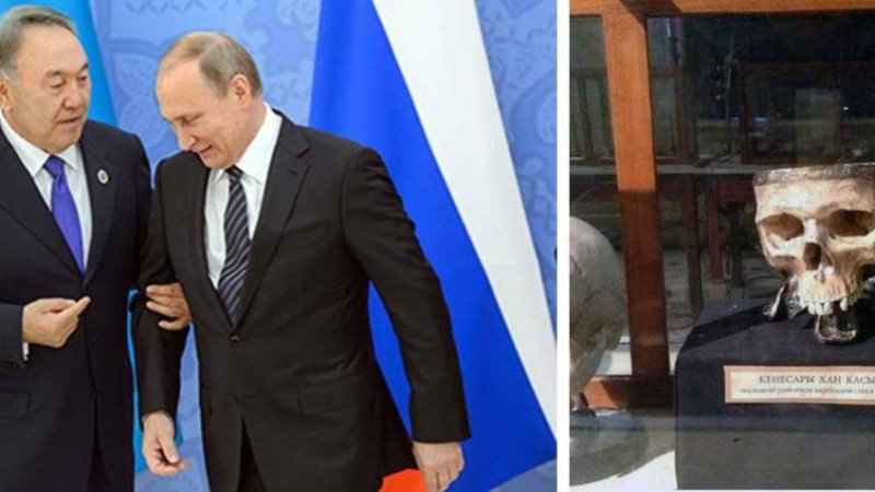 "Кенесарының сүйегін қайтаруға көмектесемін": Путин Назарбаевқа уәде етті