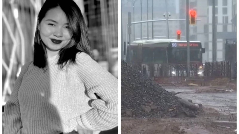 Астанада автобус қағып кеткен қыздың жақындары қайғылы жағдайға әкімдікті кінәлайды