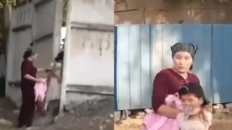 Алматы облысында баланың аузы мен қолын байлаған әйел ұсталды