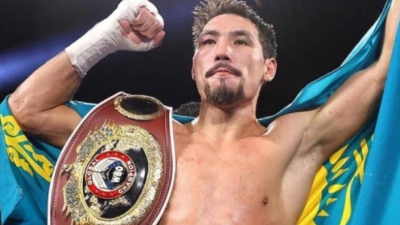 Жәнібек Әлімханұлы әлем чемпионы атағын нокаутпен жеңіп алды