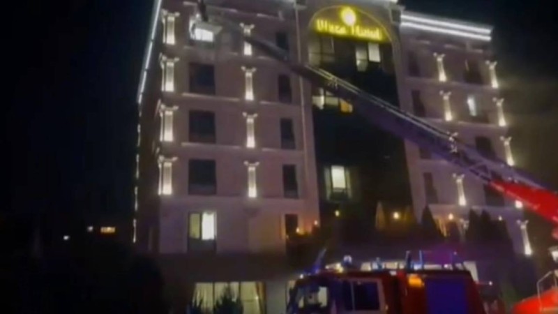 Алматыдағы қонақ үйлердің бірінен өрт шықты