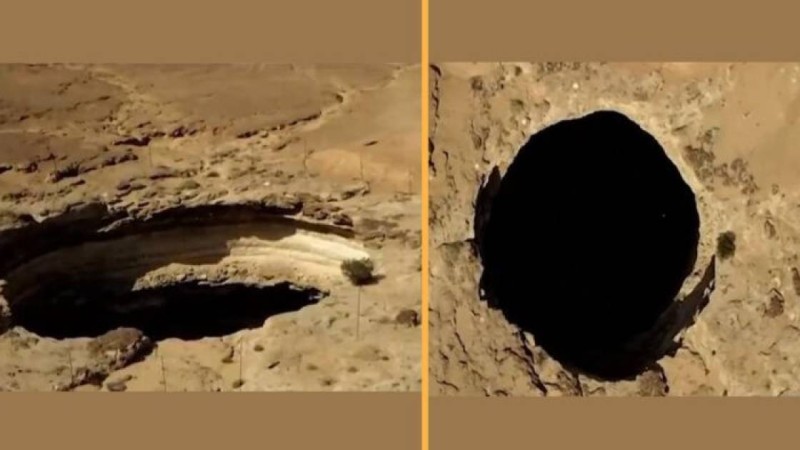 «Жын-шайтандар мекендейді»: Желіде түпсіз терең құдықтың видеосы жарияланды