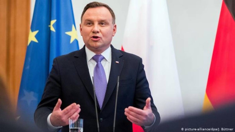 Польша президенті елдегі АҚШ әскерлерін Ресейден тәуелсіздікке кепілдік деп атады