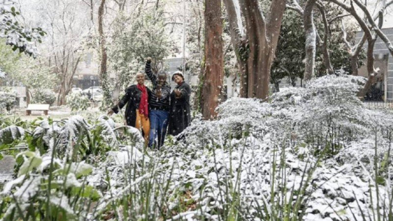 Оңтүстік Африкада 10 жылдан бері алғаш рет қар жауды