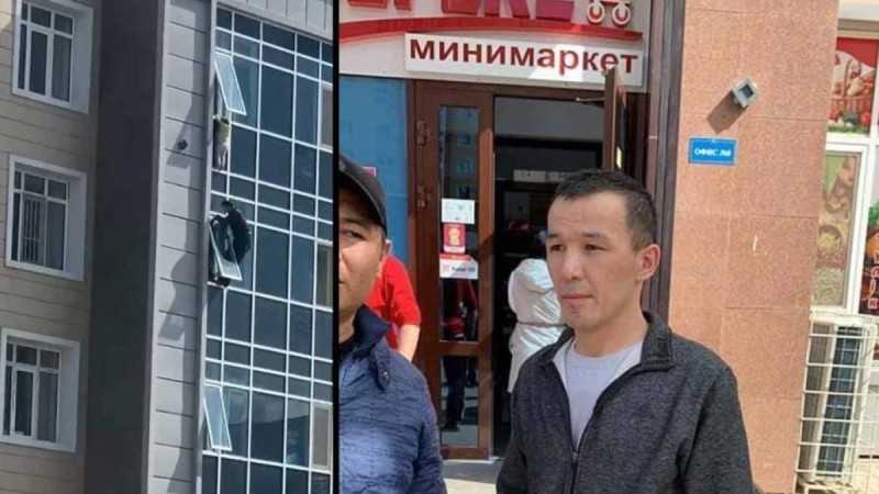 Сегізінші қабаттан құлай жаздаған қыздың анасы оқиғадан кейін ауруханаға түскен