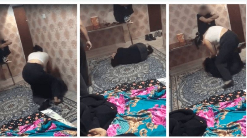 Желіде Алматыда қыздың соққыға жығылған видеосы жарияланды