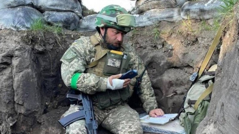 Майданда жүріп дәріс берген Украина оқытушысы көпті сүйсіндірді