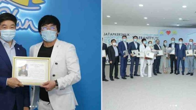 Қайрат Нұртас елбасының атынан алғыс хатпен марапатталды