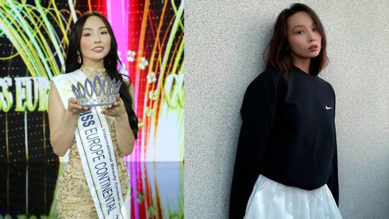 Қазақстандық спортшы қыз Италияда өткен сұлулық байқауында жеңіске жетті