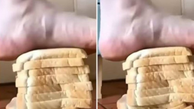 Tik-Tok үшін нанды аяғымен таптаған: Жігіт елдің ашуын келтірді (ВИДЕО)