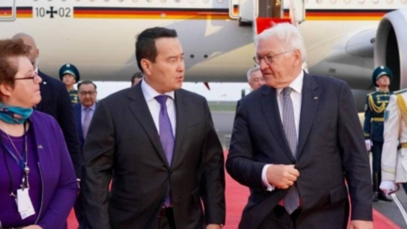 Қазақстанға мемлекеттік сапармен Германияның Федералды Президенті Франк-Вальтер Штайнмайер келді