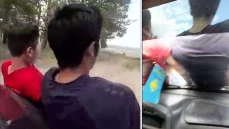 Ауыр жарақатпен ауруханаға түсті: Ақтөбеде жасөспірімдер көлік капотына мініп көңіл көтерген (видео)