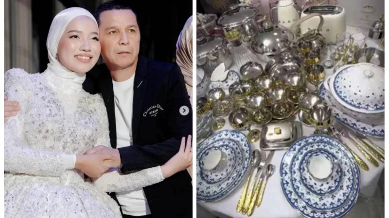 "Бір үйдің ақшасы кетті": Абай Бегейдің 16 жастағы қызының жасауы ел талқысына түсті