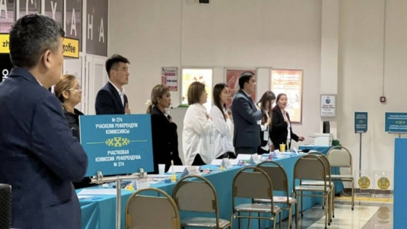 АЭС құрылысы бойынша референдум: еліміздегі азаматтар дауыс беруге кірісті