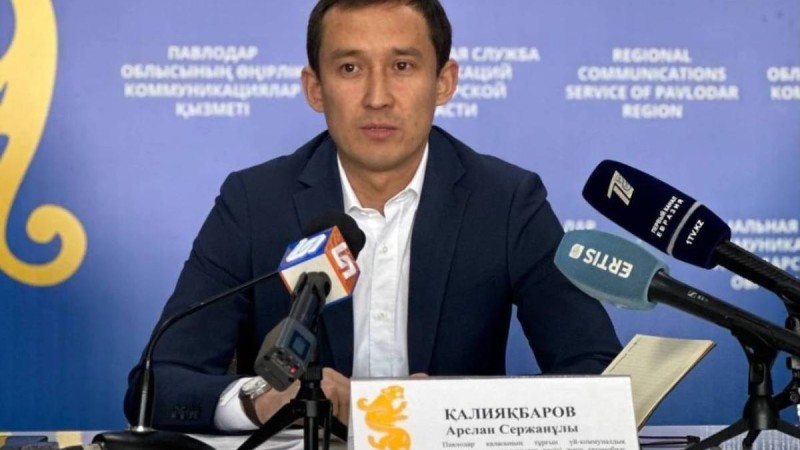 Павлодар қаласы әкімінің орынбасары Арслан Қалияқбаров ұсталды