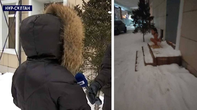 "Көршілер балаларымды ұры деді": Қызын аязға тұрғызып қойған астаналық келіншек сұхбат берді