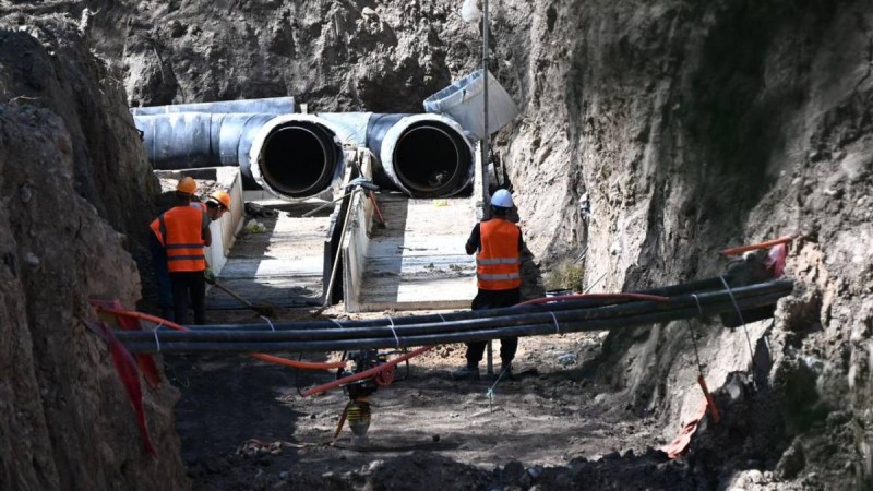 Алматы қаласының шығыс бөлігінің 100 мың тұрғыны жаңа кәріз коллекторымен қамтамасыз етілді