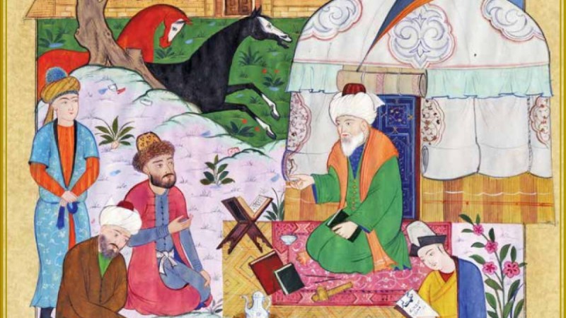 Яссауи хикметтерін қандай халде жазған?!