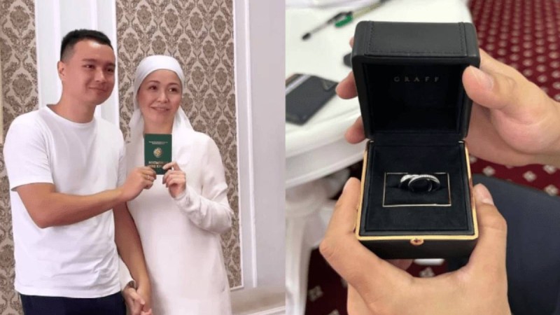 Әсел Сәдуақасова өзінен жеті жас кіші сүйіктісімен некесін қиды