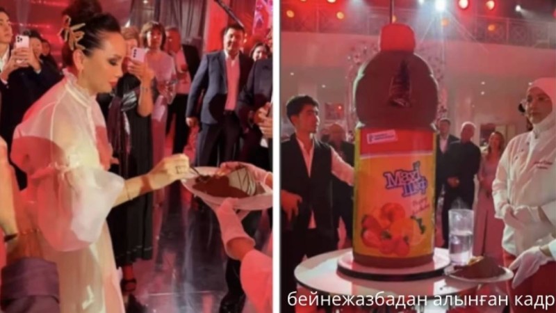 «Торттың салмағы – 120 келі»: Баян Мақсатқызының күйеуі Тұрсен Алагөзов 55 жасын дүркіретіп атап өтті