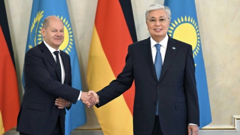 Он төрт жылда алғаш рет Қазақстанға Германия Үкіметінің басшысы іс-сапармен келді