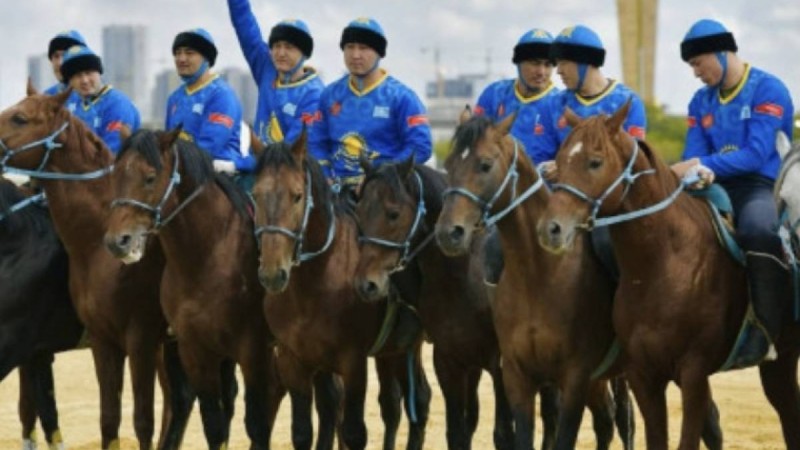 Көшпенділер ойындарында қазақ-қырғыз шабандоздары жанжалдасып қалды