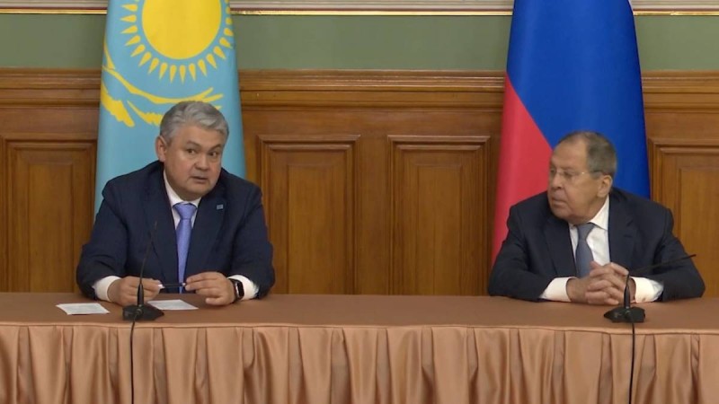 "Бидэлбаевич": Лавров Көшербаевтың тегін қате айтты  