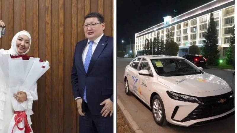 Сара Тоқтамысоваға Абай облысының әкімі темір тұлпар сыйлады