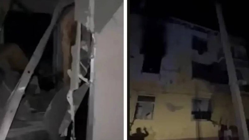 Отырарда жойқын жарылыс болды: үш қабатты ғимараттың жартысы опырылып кеткен (ВИДЕО)