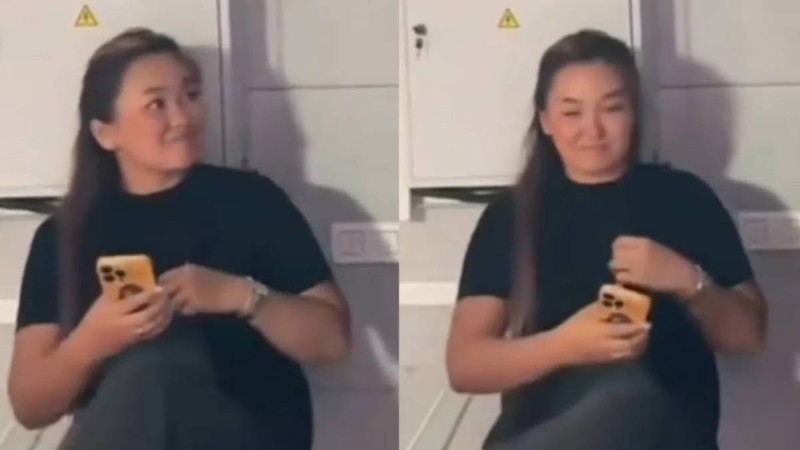 "Мынау жақында болған. Жанынан қалмайды": Тұрсынбек Қабатовтың жас тоқалының видеосы тарады