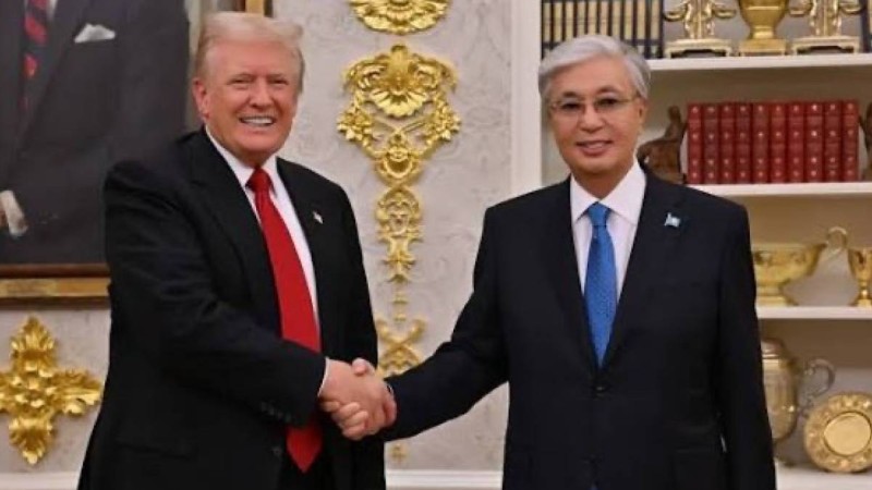 Тоқаев пен Трамп кездесуінің нәтижеcінде құны 17 миллиард доллардан асатын келісімге қол қойылды