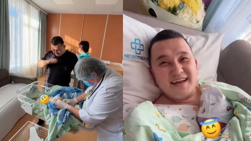 Елдос «Колобок» ұлымен алғаш кездескен сәтінен видео жариялады (ВИДЕО)