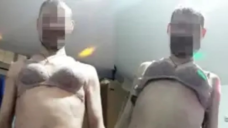 Балаларын қорлап, әйелінің іш киімін киіп суретке түскен ер азамат жайлы тың дерек айтылды