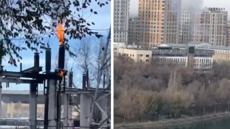 Қаланың бір бөлігі жарықсыз қалды: Алматыда жойқын жарылыс болды