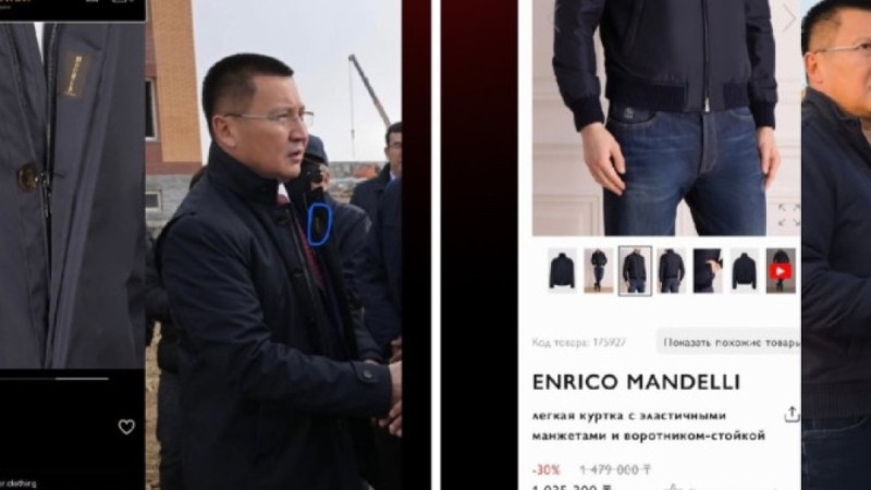 Қымбат киім киген Павлодар облысының әкімін желідегі жұрт талқыға алды