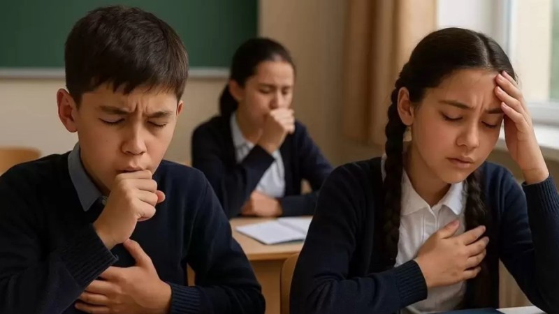 ЖРВИ: астаналық оқушылар қашықтан оқуы мүмкін