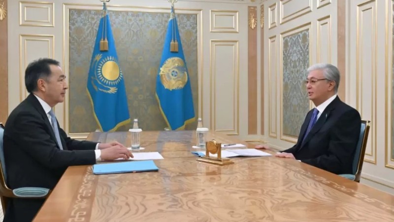 Тоқаев Ақордада Сағынтаевты қабылдады