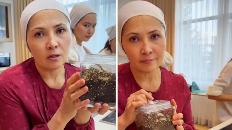 “Неге елді алдайсыңдар?”: Сәкен Майғазиевтің әйелінің шайы жұрттың сынына ұшырады