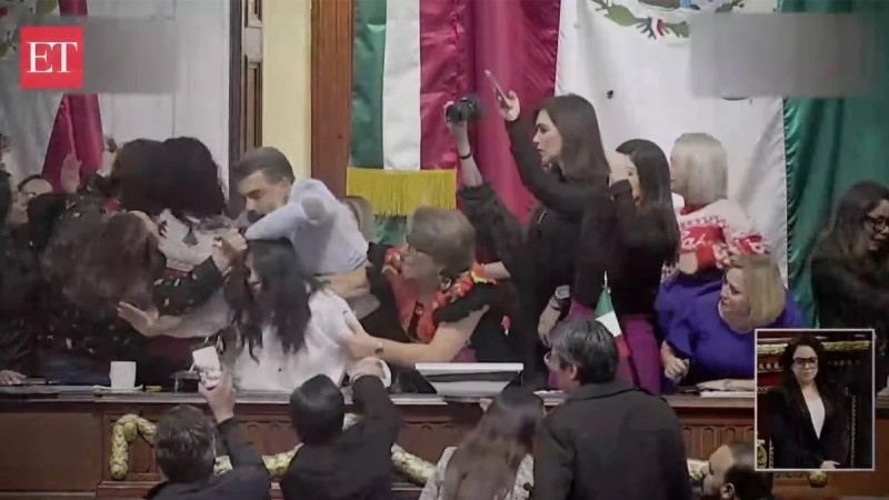 «Депуттаттар бір-бірінің шашын жұлды»: Парламентте төбелес болды